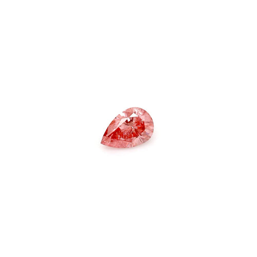 Loose 0.79 Carat Pear  Pink VS2 IGI  diamonds at affordable prices.