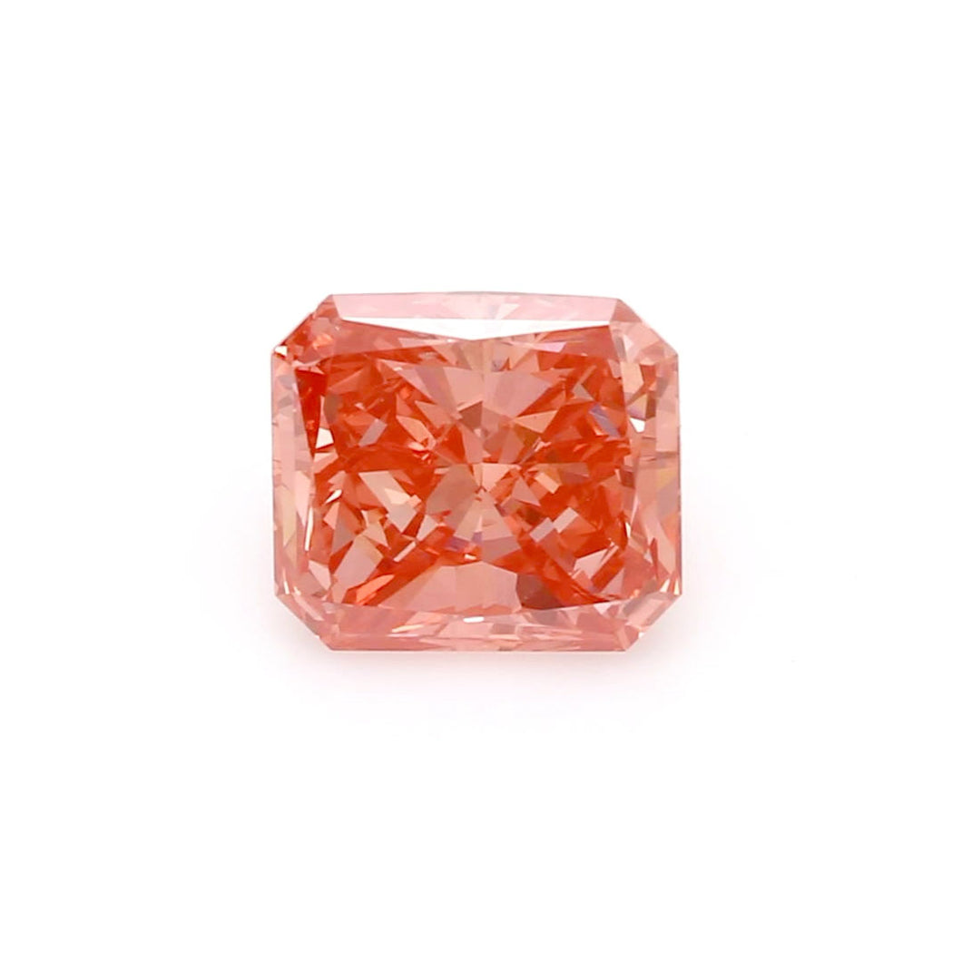 Loose 1.36 Carat Radiant  Pink VVS2 IGI  diamonds at affordable prices.