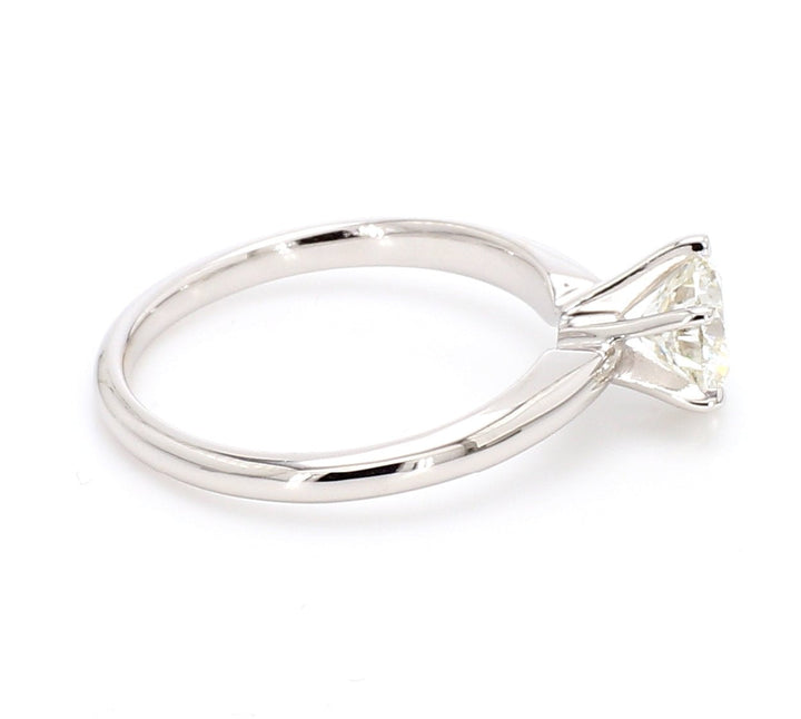 Man Made Diamond Engagement Ring