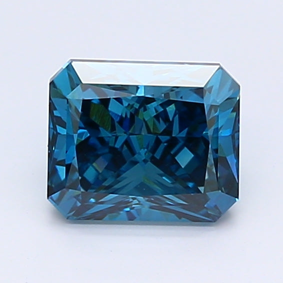 Loose 1.31 Carat Radiant  Blue VS1 IGI  diamonds at affordable prices.