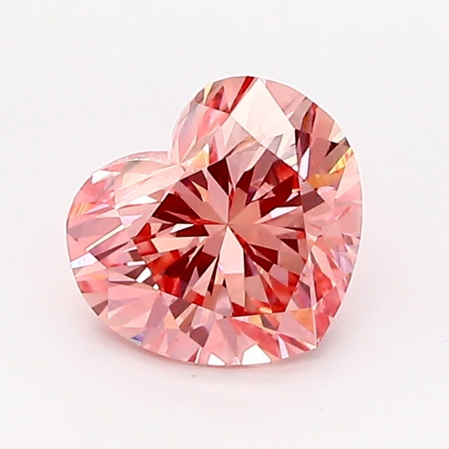Loose 0.75 Carat Heart  Pink SI1 IGI  diamonds at affordable prices.