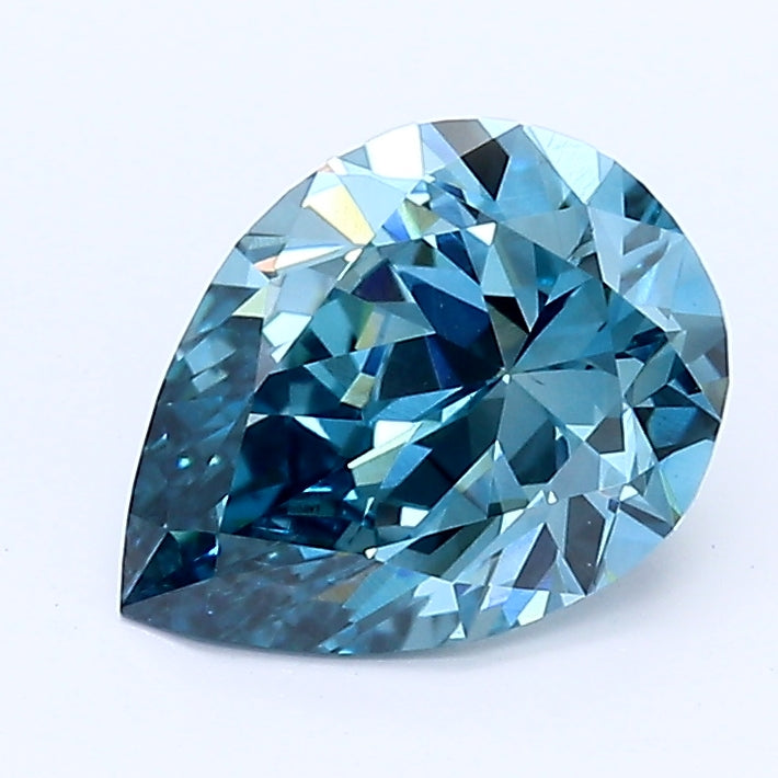 Loose 1.29 Carat Pear  Blue SI1 IGI  diamonds at affordable prices.
