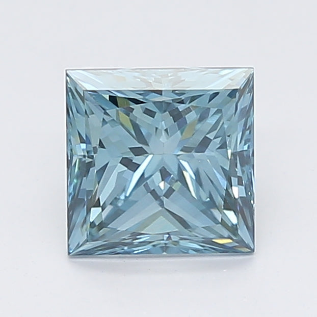 Loose 1.11 Carat Princess  Blue SI1 IGI  diamonds at affordable prices.