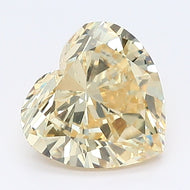Loose 1.21 Carat Heart  Yellow SI1 IGI  diamonds at affordable prices.