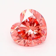 Loose 0.76 Carat Heart  Pink SI1 IGI  diamonds at affordable prices.