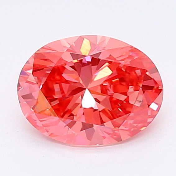 Loose 1.23 Carat Oval  Pink SI2 IGI  diamonds at affordable prices.
