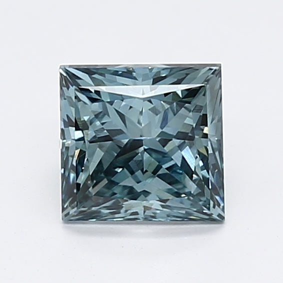 Loose 1.02 Carat Princess  Blue SI1 IGI  diamonds at affordable prices.