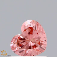 Loose 0.6 Carat Heart  Pink SI1 IGI  diamonds at affordable prices.