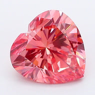 Loose 1.3 Carat Heart  Pink SI2 IGI  diamonds at affordable prices.