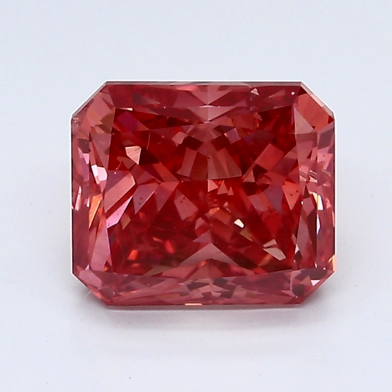 Loose 1.89 Carat Radiant  Pink SI2 IGI  diamonds at affordable prices.
