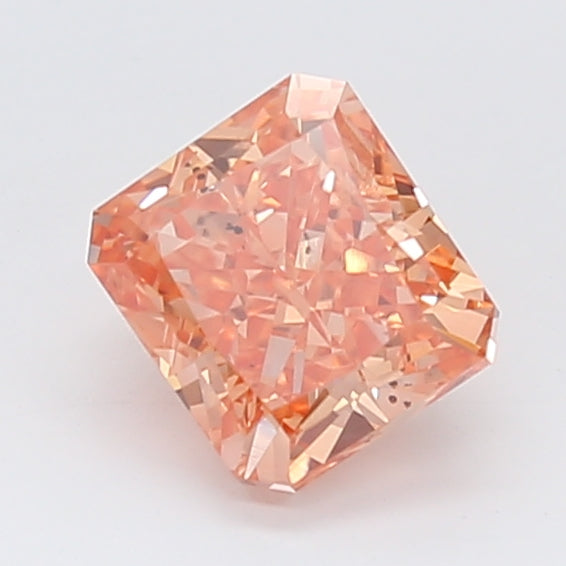Loose 1.15 Carat Radiant  Orange SI1 IGI  diamonds at affordable prices.