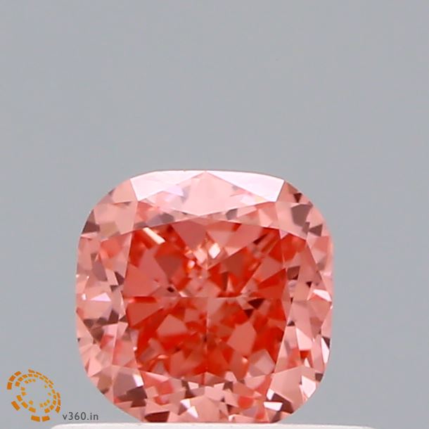 Loose 0.53 Carat Cushion  Pink VS1 IGI  diamonds at affordable prices.