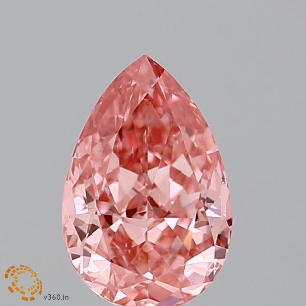 Loose 0.86 Carat Pear  Pink SI1 IGI  diamonds at affordable prices.