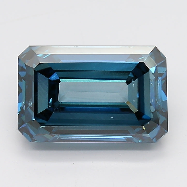 Loose 3.49 Carat Emerald  Blue SI1 IGI  diamonds at affordable prices.