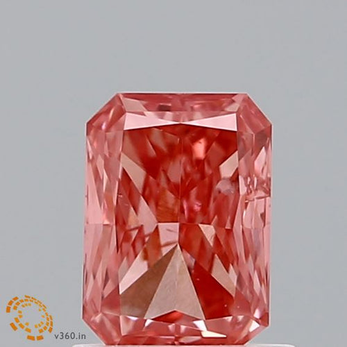 Loose 0.91 Carat Radiant  Pink SI2 IGI  diamonds at affordable prices.