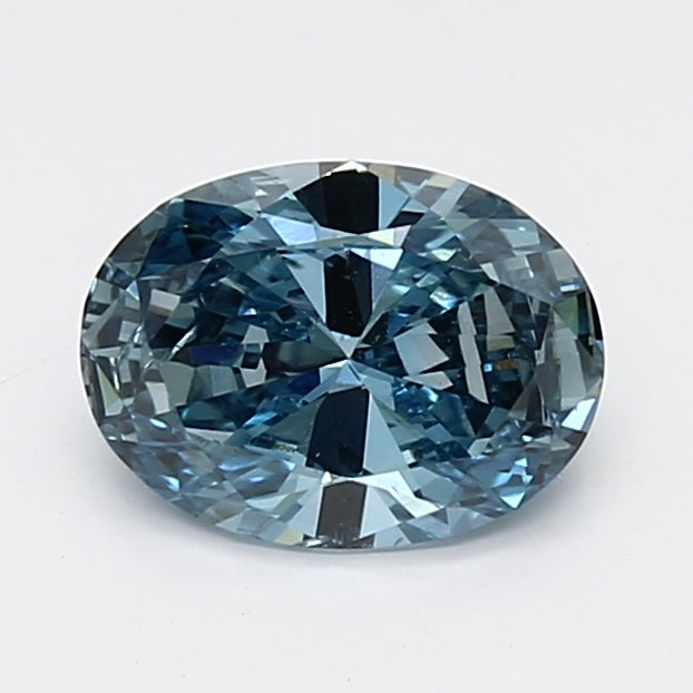 Loose 0.97 Carat Oval  Blue SI1 IGI  diamonds at affordable prices.