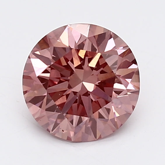 Loose 1.13 Carat Round  Pink VVS2 IGI  diamonds at affordable prices.
