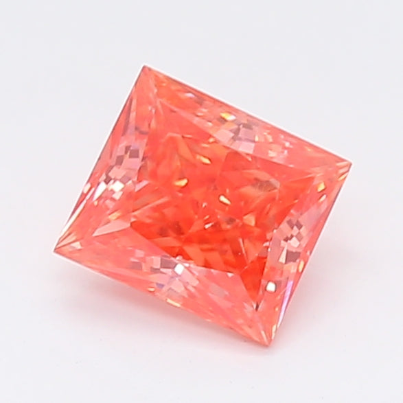 Loose 0.94 Carat Princess  Pink SI1 IGI  diamonds at affordable prices.