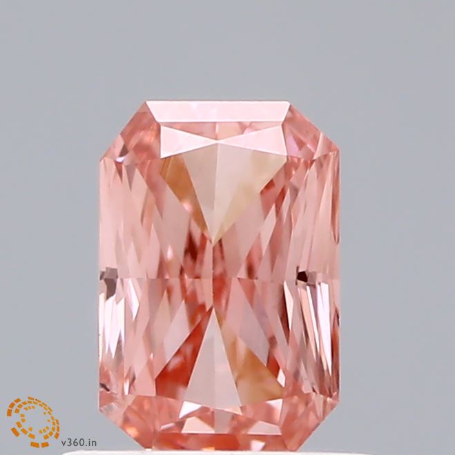 Loose 0.69 Carat Radiant  Pink SI2 IGI  diamonds at affordable prices.