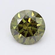 Loose 0.96 Carat Round  Green VS2 IGI  diamonds at affordable prices.