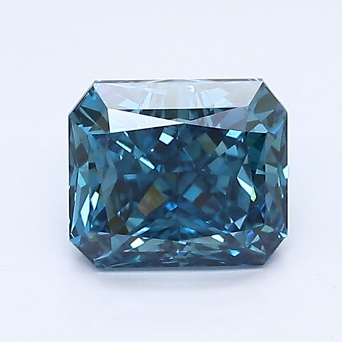Loose 0.92 Carat Radiant  Blue VVS2 IGI  diamonds at affordable prices.