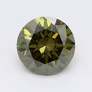 Loose 0.96 Carat Round  Green VVS2 IGI  diamonds at affordable prices.