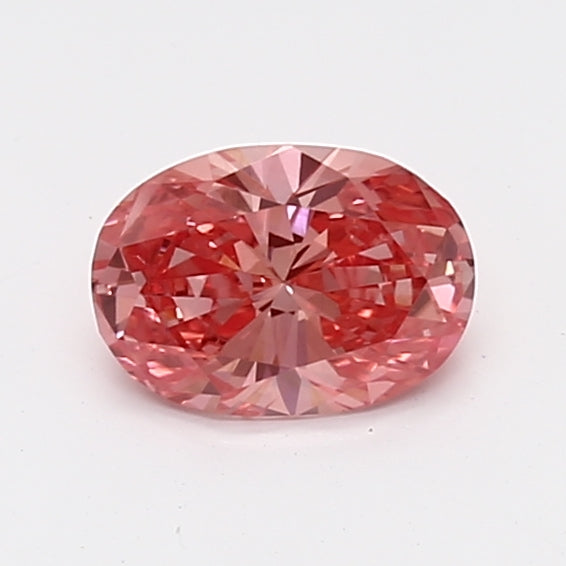 Loose 0.52 Carat Oval  Pink SI2 IGI  diamonds at affordable prices.