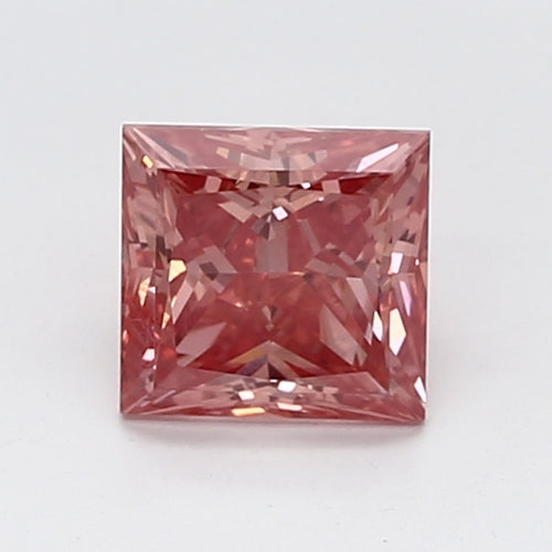 Loose 0.8 Carat Princess  Pink VS1 IGI  diamonds at affordable prices.