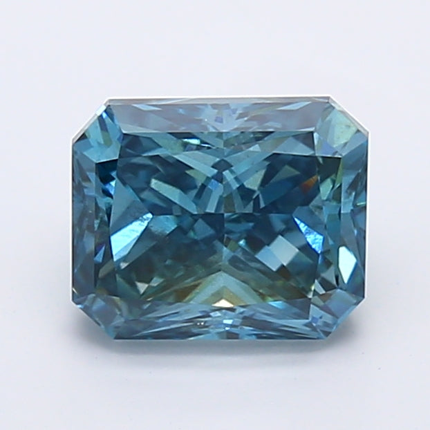 Loose 1.54 Carat Radiant  Blue SI2 IGI  diamonds at affordable prices.