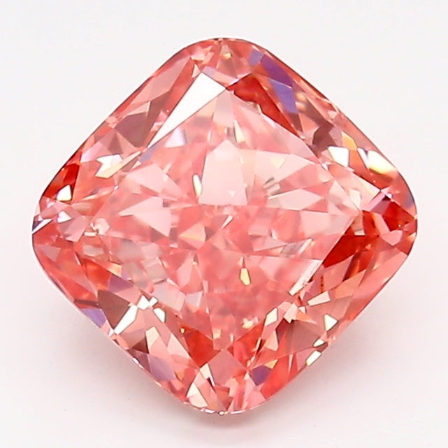 Loose 1.45 Carat Cushion  Pink VVS2 IGI  diamonds at affordable prices.