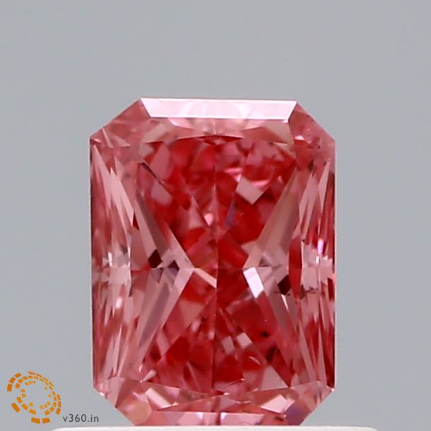 Loose 0.63 Carat Radiant  Pink SI2 IGI  diamonds at affordable prices.