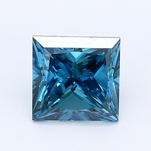 Loose 1.03 Carat Princess  Blue VS2 IGI  diamonds at affordable prices.