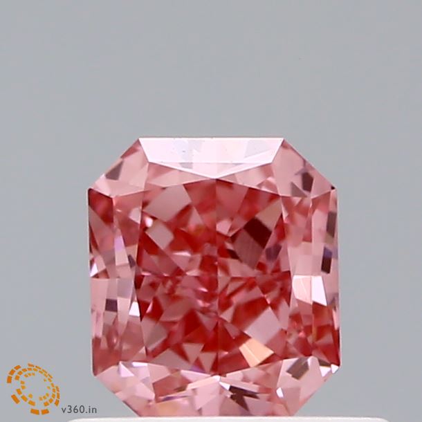 Loose 0.64 Carat Cushion  Pink VVS2 IGI  diamonds at affordable prices.