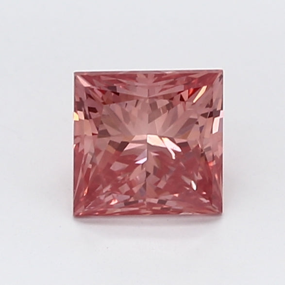 Loose 0.82 Carat Princess  Pink SI1 IGI  diamonds at affordable prices.