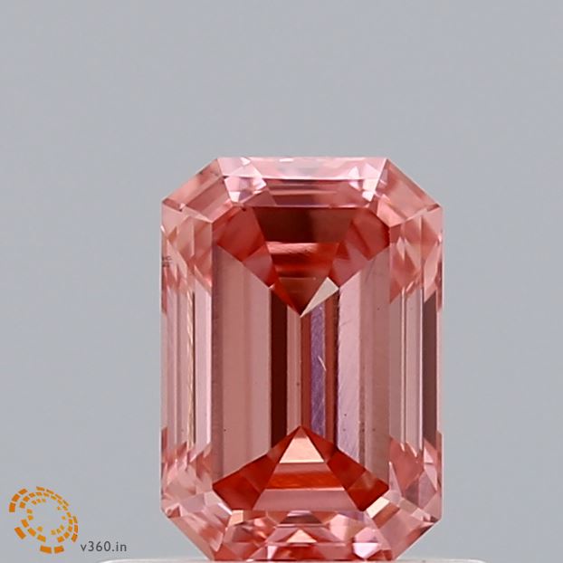 Loose 0.55 Carat Emerald  Pink VS1 IGI  diamonds at affordable prices.