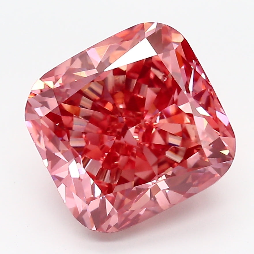 Loose 4.18 Carat Cushion  Pink VS2 IGI  diamonds at affordable prices.