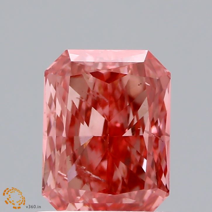 Loose 1.05 Carat Radiant  Pink SI2 IGI  diamonds at affordable prices.