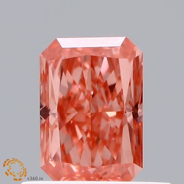 Loose 0.74 Carat Radiant  Pink VS2 IGI  diamonds at affordable prices.