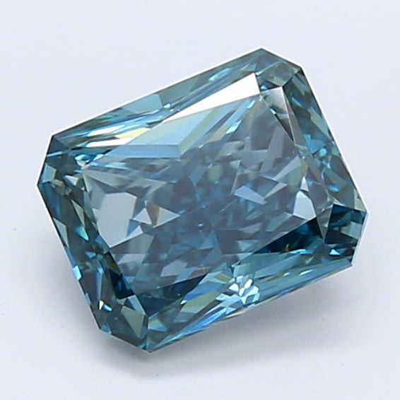 Loose 1.42 Carat Radiant  Blue VS2 IGI  diamonds at affordable prices.