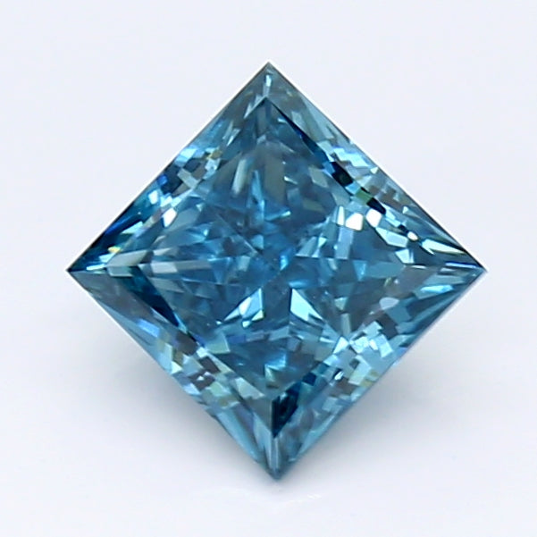 Loose 1.02 Carat Princess  Blue VS2 IGI  diamonds at affordable prices.