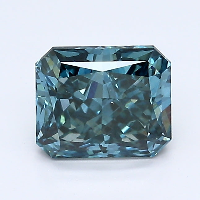 Loose 1.08 Carat Radiant  Blue VS2 IGI  diamonds at affordable prices.