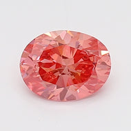 Loose 0.71 Carat Oval  Pink SI1 IGI  diamonds at affordable prices.