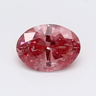Loose 0.51 Carat Oval  Pink SI2 IGI  diamonds at affordable prices.
