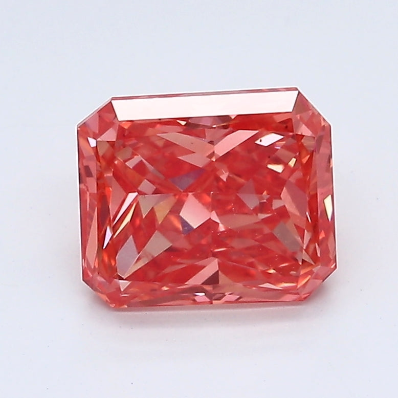 Loose 1.44 Carat Radiant  Pink VS2 IGI  diamonds at affordable prices.