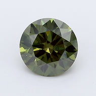 Loose 0.98 Carat Round  Green SI1 IGI  diamonds at affordable prices.