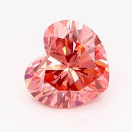 Loose 0.75 Carat Heart  Pink SI2 IGI  diamonds at affordable prices.