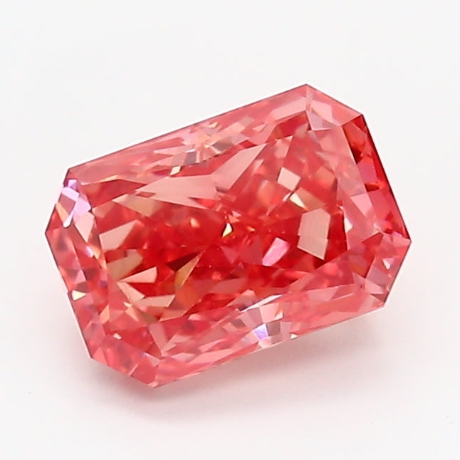 Loose 1.02 Carat Radiant  Pink VVS2 IGI  diamonds at affordable prices.