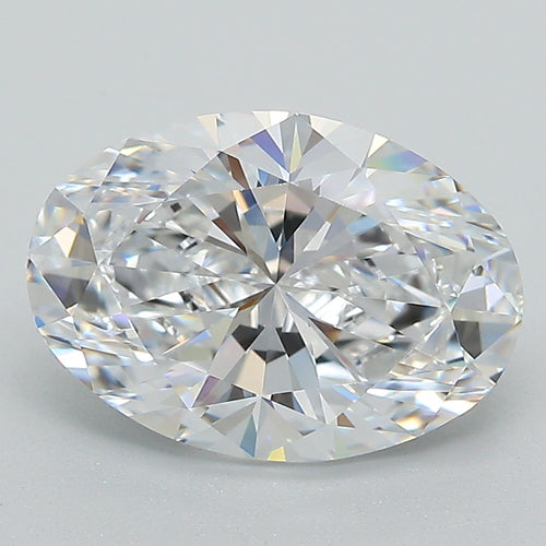 Loose 3.04 Carat Oval  D VVS2 GIA  diamonds at affordable prices.