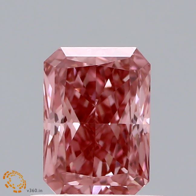 Loose 0.69 Carat Radiant  Pink VS1 IGI  diamonds at affordable prices.