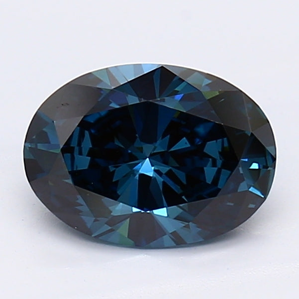 Loose 1.13 Carat Oval  Blue VVS2 IGI  diamonds at affordable prices.